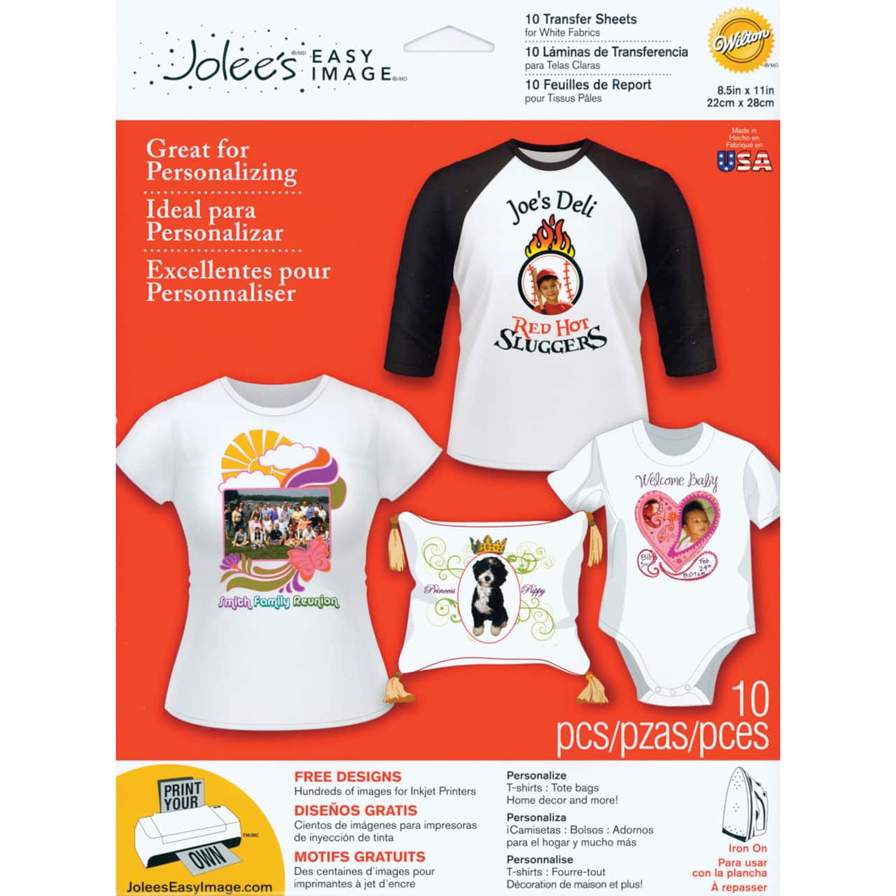 Jolee’s® 8.5" x 11" Easy Image Transfer Sheets, 10ct.